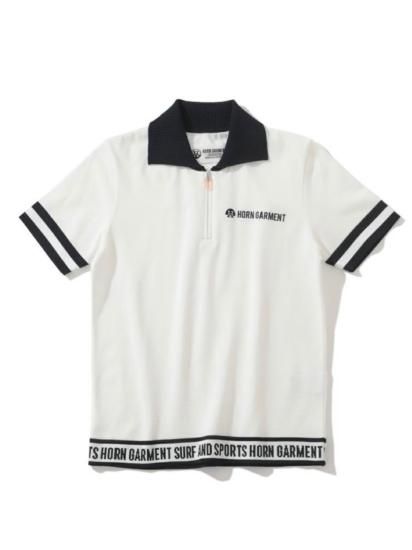 レディース HORN GARMENT ポロシャツ WHITE 38 M-