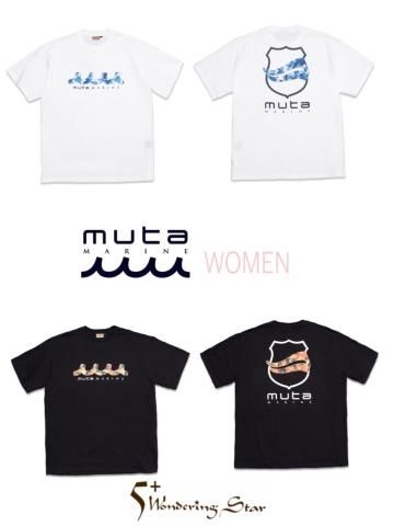 【muta MARINE】デジタルカモTシャツ(WOMEN)【全2色】