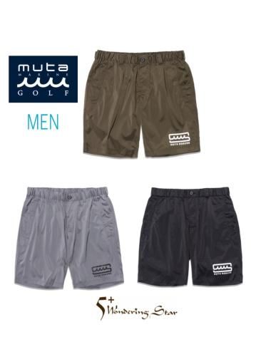 【muta MARINE GOLF】SOLOTEX ストレッチショートパンツ(MEN)【全3色】