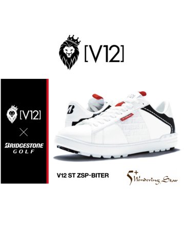 V12ۥե塼 V12 ST ZSP-BITER(MEN&WOMEN)WHITE