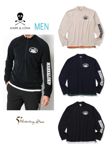 <img class='new_mark_img1' src='https://img.shop-pro.jp/img/new/icons16.gif' style='border:none;display:inline;margin:0px;padding:0px;width:auto;' />MARK&LONASonic fleece 1/2 Zip Top(MEN)3