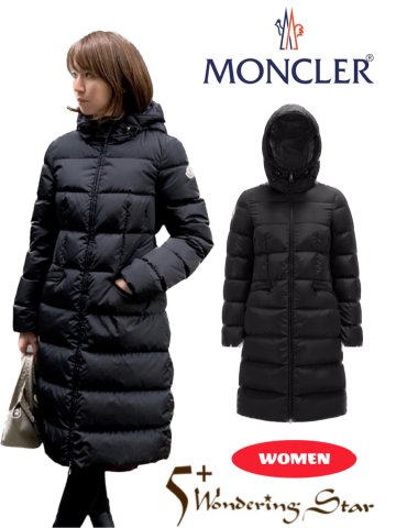 【MONCLER】WOMEN HIRMAFUR　ロングダウンジャケット（全２色）