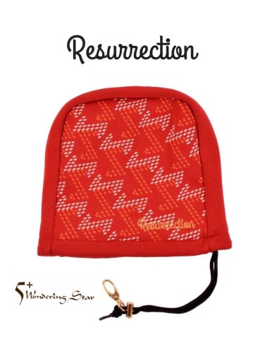 【Resurrection】アイアンカバー Knit Iron Cover【RED】
