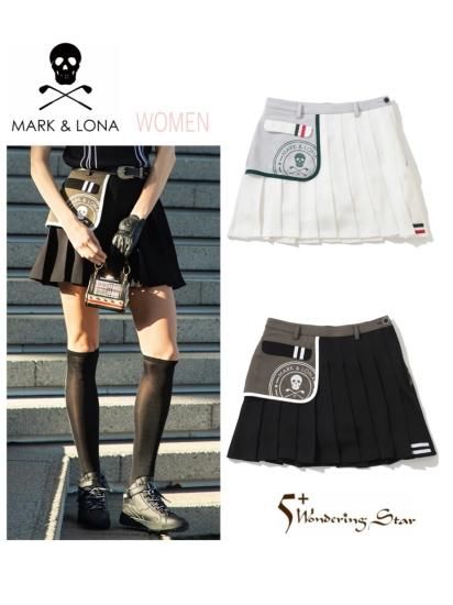 【完売品】人気MARK&LONA Pleats Skirt | WOMEN 38 MARK&LONA】スカート Fleur Pleats Skirt(WOMEN)【全2色】