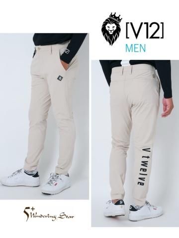 V12BS PANTS(MEN)BEIGE