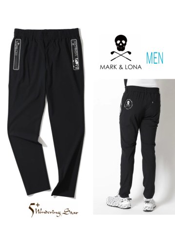 MARK&LONAۥ󥰥ѥ Emitter Stretch Jersey Pants(MEN)BLACK