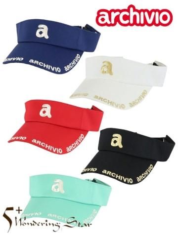 【archivio】WOMEN A350206 サンバイザー(全5色)