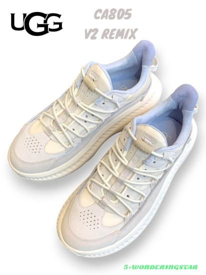 UGG CA805 V2 REMIX アグ スニーカー メンズ 厚底 ホワイト 白 UGG CA805 V2 REMIX アグ スニーカー メンズ 厚底 ホワイト 白