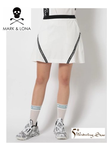 MARK&LONAۥ Prosper Flared Skirt(WOMEN)WHITE