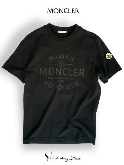 MONCLER | 24ss Tシャツ(8C000-40)ブラック - 5ワンダ