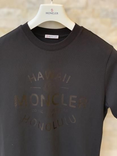 MONCLER | 24ss Tシャツ(8C000-40)ブラック - 5ワンダ