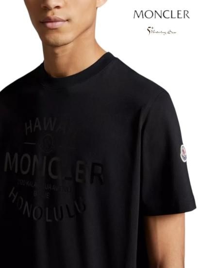 MONCLER | 24ss Tシャツ(8C000-40)ブラック - 5ワンダ
