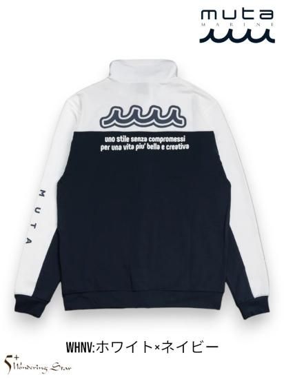 muta MARINE】UNISEX スタンドバイカラーラッシュパーカー | 5+