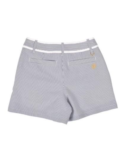 日本に Resurrection】サッカーストライプショートパンツ(WOMEN)【全2色】 レディースウェア
