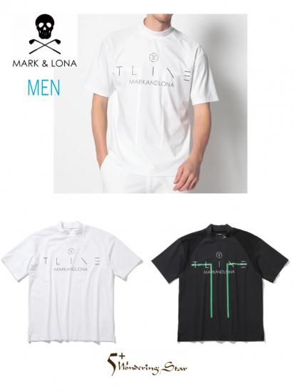 レビュー高評価の商品!の商品をすべて MARK&LONA （モックネックシャツ 44 メッシュモックネックシャツ ウェア・シャツ
