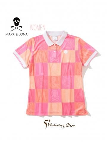 MARK&LONAۥݥ MUE Polo(WOMEN)PINK