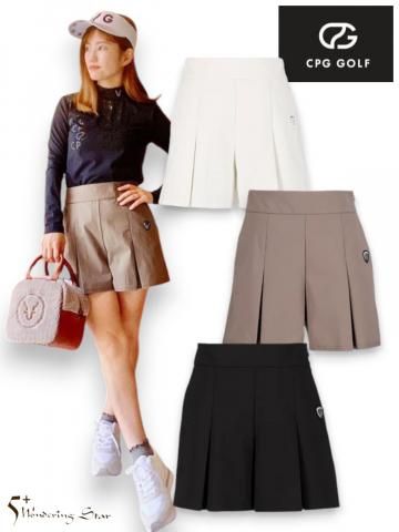 【CPG GOLF】WOMEN2WAYストレッチキュロット(全3色)