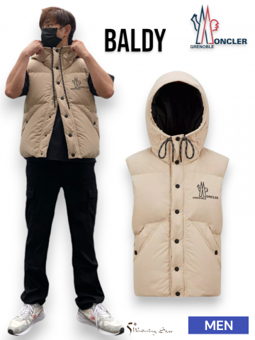 <img class='new_mark_img1' src='https://img.shop-pro.jp/img/new/icons14.gif' style='border:none;display:inline;margin:0px;padding:0px;width:auto;' />MONCLER GRENOBLEMEN BALDY GILET٥ȡBEIGE