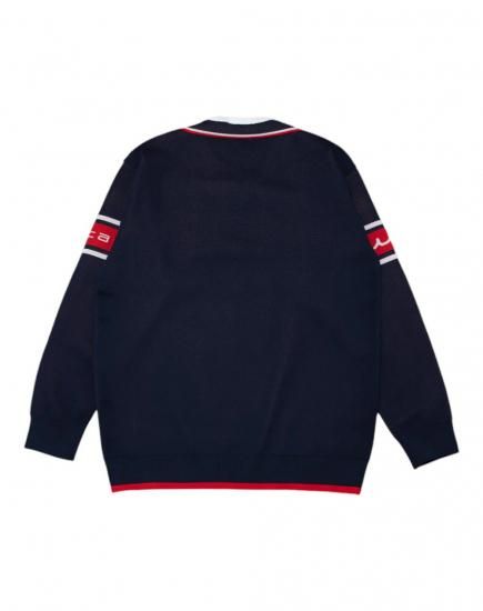 ムータ　Vネック ニット Vネック カレッジニット プルオーバー [全3色] – muta Online Store