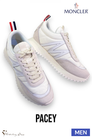 【MONCLER】MEN PACEY スニーカー(MILK WHITE)