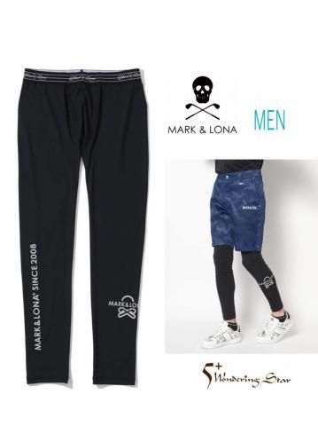 【MARK&LONA】レギンス Vapor Performance Leggins(MEN)【BLACK】
