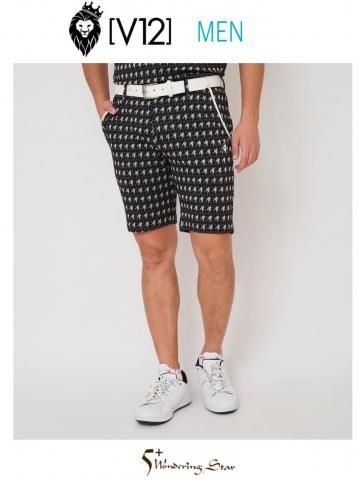 【V12】ハーフパンツ HT SHORTS(MEN)【CHECK】