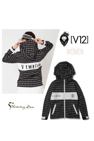 【V12】フードジャケット HT YACHT JKT(WOMEN)【CHECK】