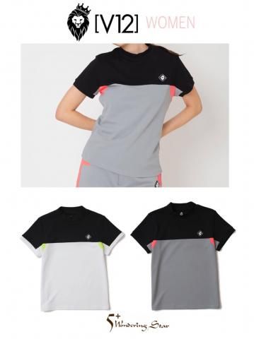 【V12】モックネック NEON P MOCK(WOMEN)【全2色】