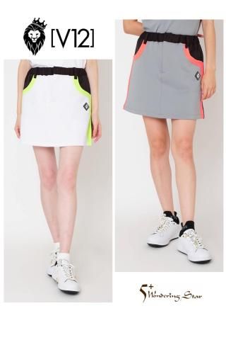 【V12】スカート NEON P SKIRT(WOMEN)【全2色】