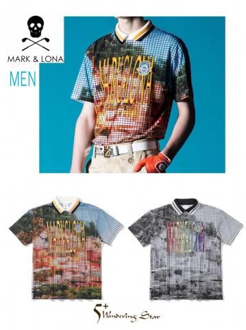 【MARK&LONA】ポロシャツ Pixel Camo Performance Polo(MEN)【全2色】