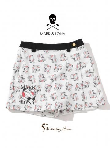 【MARK&LONA】キュロットパンツ Rebel Heart Wrap Culottes(WOMEN)【WHITE】