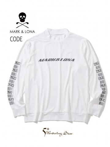 <img class='new_mark_img1' src='https://img.shop-pro.jp/img/new/icons13.gif' style='border:none;display:inline;margin:0px;padding:0px;width:auto;' />【MARK&LONA】モックネックロングスリーブシャツ CD12-RLIT(MEN)【WHITE】