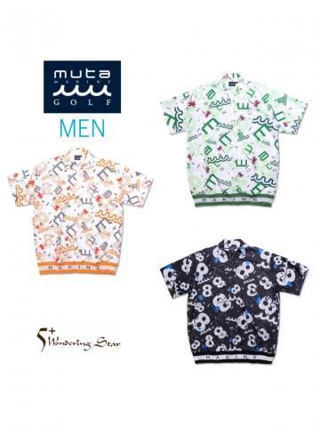<img class='new_mark_img1' src='https://img.shop-pro.jp/img/new/icons13.gif' style='border:none;display:inline;margin:0px;padding:0px;width:auto;' />【muta MARINE GOLF】ハーフジップヘムリブモックネックシャツ(MEN)【全3色】