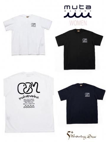 <img class='new_mark_img1' src='https://img.shop-pro.jp/img/new/icons13.gif' style='border:none;display:inline;margin:0px;padding:0px;width:auto;' />【muta MARINE】08M GRAFFITI Tシャツ(WOMEN)【全3色】