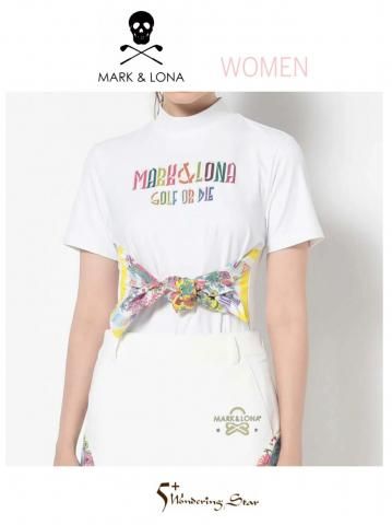 <img class='new_mark_img1' src='https://img.shop-pro.jp/img/new/icons13.gif' style='border:none;display:inline;margin:0px;padding:0px;width:auto;' />【MARK&LONA】モックネックTシャツ Valentina Scalf Mock Neck Tee(WOMEN)【WHITE】