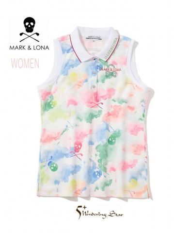 <img class='new_mark_img1' src='https://img.shop-pro.jp/img/new/icons13.gif' style='border:none;display:inline;margin:0px;padding:0px;width:auto;' />【MARK&LONA】ノースリーブポロシャツ Pulse Camo Polo(WOMEN)【MIX】