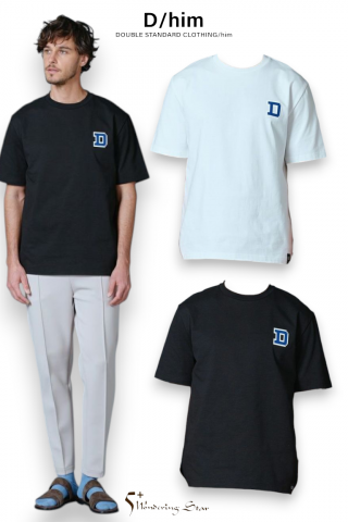 <img class='new_mark_img1' src='https://img.shop-pro.jp/img/new/icons14.gif' style='border:none;display:inline;margin:0px;padding:0px;width:auto;' />【D/him】 DブロックロゴTシャツ(全2色)