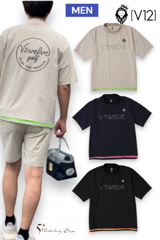 <img class='new_mark_img1' src='https://img.shop-pro.jp/img/new/icons14.gif' style='border:none;display:inline;margin:0px;padding:0px;width:auto;' />【V12】MEN LAY MOCK モックネック(全3色)