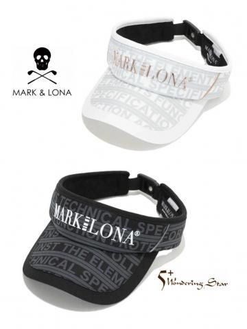 <img class='new_mark_img1' src='https://img.shop-pro.jp/img/new/icons13.gif' style='border:none;display:inline;margin:0px;padding:0px;width:auto;' />【MARK&LONA】サンバイザー CD12-PTSV(MEN&WOMEN)【全2色】