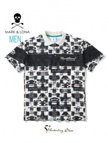 <img class='new_mark_img1' src='https://img.shop-pro.jp/img/new/icons13.gif' style='border:none;display:inline;margin:0px;padding:0px;width:auto;' />【MARK&LONA】ポロシャツ Momentum Grid Polo(MEN)【WHITE】