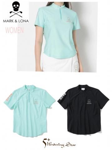 <img class='new_mark_img1' src='https://img.shop-pro.jp/img/new/icons13.gif' style='border:none;display:inline;margin:0px;padding:0px;width:auto;' />【MARK&LONA】モックネックTシャツ Ever RoundHem Zip Tee(WOMEN)【全2色】