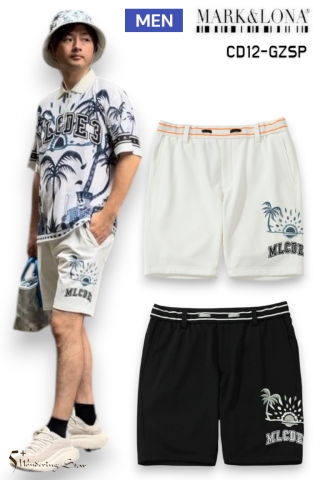 <img class='new_mark_img1' src='https://img.shop-pro.jp/img/new/icons14.gif' style='border:none;display:inline;margin:0px;padding:0px;width:auto;' />【MARK&LONA】MEN CD12-GZSP ショートパンツ(全2色)