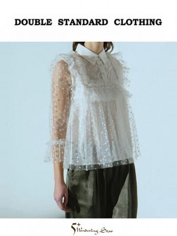 <img class='new_mark_img1' src='https://img.shop-pro.jp/img/new/icons13.gif' style='border:none;display:inline;margin:0px;padding:0px;width:auto;' />DOUBLE STANDARD CLOTHINGۥեȥ塼֥饦(WOMEN)ڥա