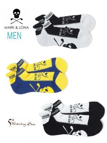 MARK&LONAۥ󥯥륽å Pave Cushioned Ankle Socks(MEN)3