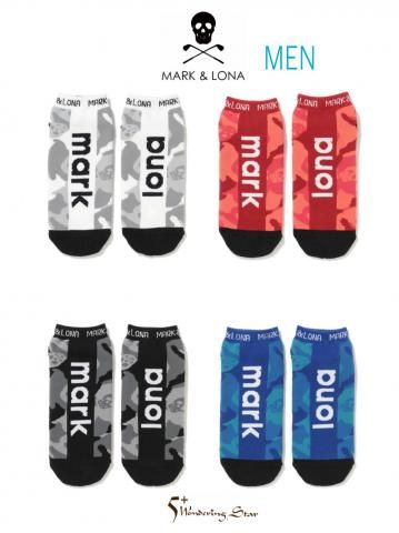 MARK&LONAۥ󥯥륽å Gauge Camo Ankle Socks(MEN)4