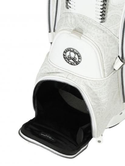 MARK & LONA キャディバッグ ホワイト MARK&LONA】キャディバッグ Mirage Paisley Caddy Bag【WHITE】