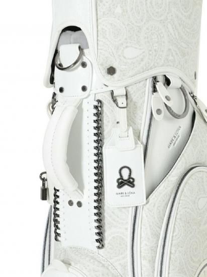 MARK & LONA ホワイトキャディバッグ MARK&LONA - マークアンドロナ 【キャディバッグ・ヘッドカバー類