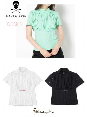 MARK&LONAۥåͥåT Aura Drape Mock Shirt(WOMEN)3