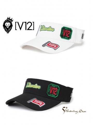 【V12】サンバイザー WAP VISOR(MEN&WOMEN)【全2色】