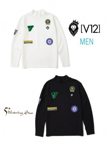 V12ۥ󥰥꡼֥åͥå WAP L/S MOCK(MEN)2
